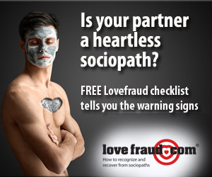 checklist is your partner a sociopath lovefraud com sociopaths